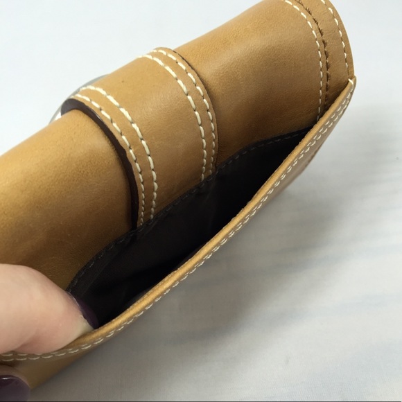 Coach genuine leather trifold wallet - Picture 3 of 8